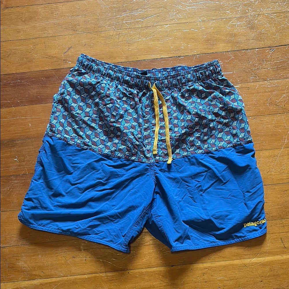 Patagonia Blue Swim Shorts